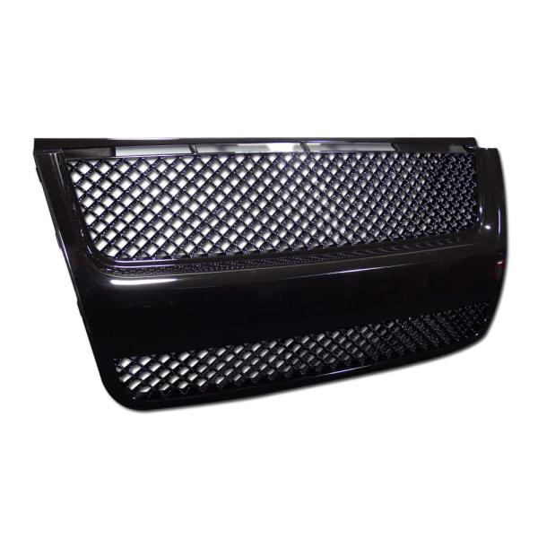 【並行輸入品】Topline Autopart ブラックメッシュフロントフードバンパーグリルABS ...