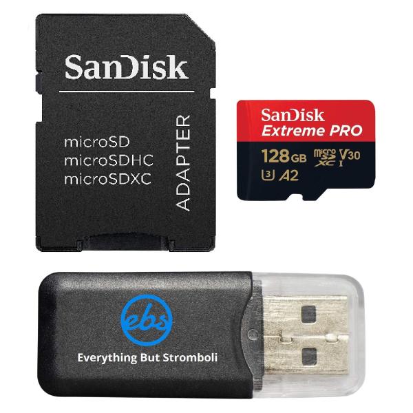 SanDisk 128GB Micro SDXC Extreme Pro Memory Card B...