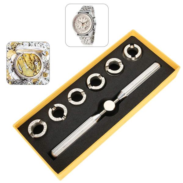 【並行輸入品】Watch Tool 腕時計バックケースカバー オープナー オイスターキー修復ツールセ...