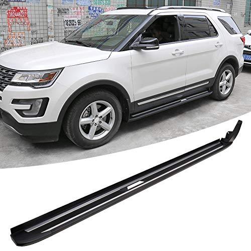 【並行輸入品】アルミニウム サイドステップ フォードエクスプローラー 2015 2016 2017 ...