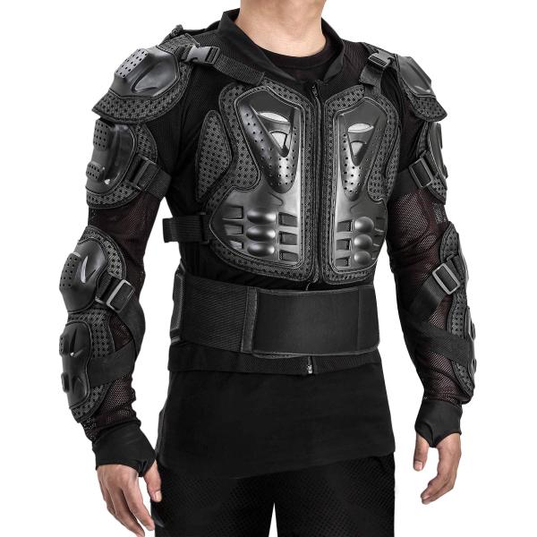 【並行輸入品】OHMOTOR オートバイボディ保護ジャケット アーマー メンズ モトクロスライディン...