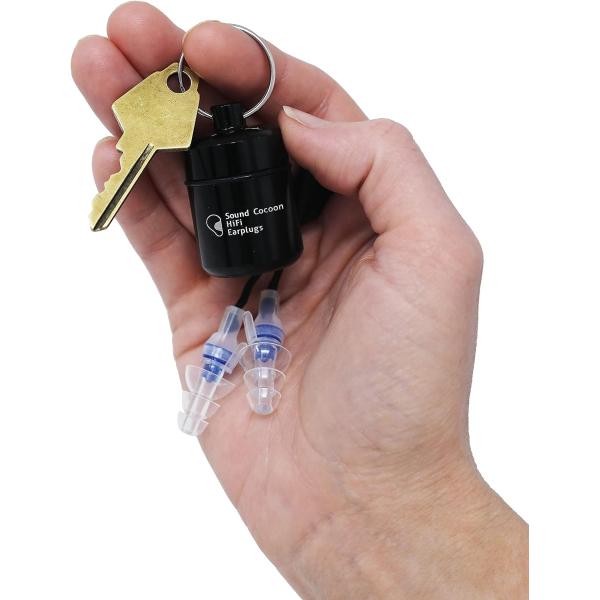 【並行輸入品】Sound Cocoon HiFi Ear Plugs - High Fidelity...