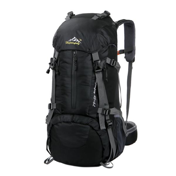 【並行輸入品】WoneNice 50L(45+5) 防水ハイキングバックパック アウトドアスポーツデ...