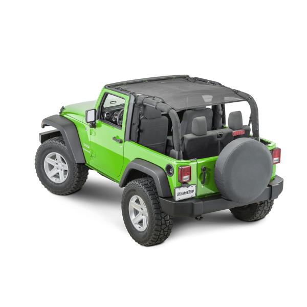 【並行輸入品】Whitco デニム ジープ 88 95 YJ ラングラー ソフトトップ ドアスキン付...