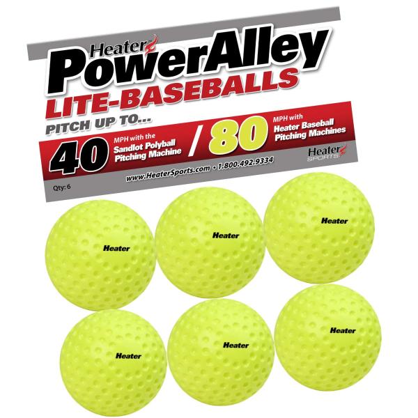 【並行輸入品】ヒーター [6個パック] Sports PowerAlley 80 MPH Lite ...