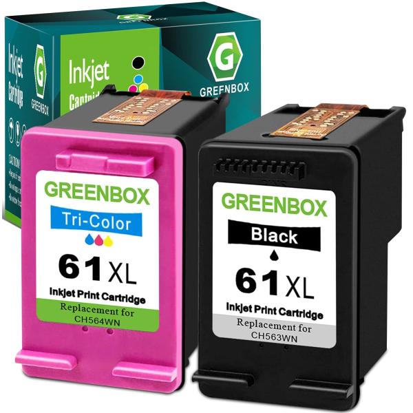 GREENBOX Remanufactured Ink Cartridge 61XL Replace...