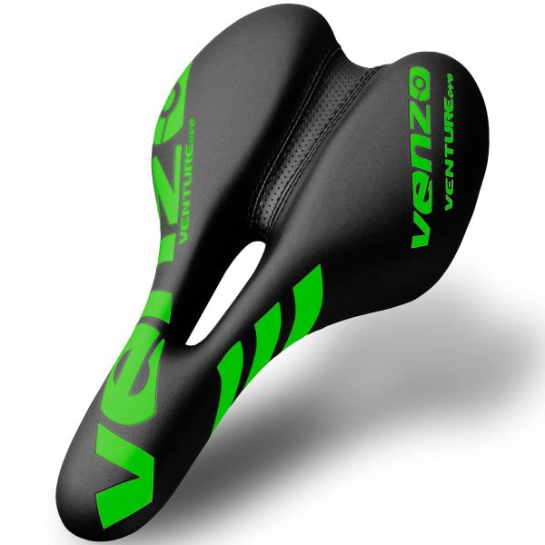【並行輸入品】Venzo Venture マウンテンバイク 自転車 XC サドルシート グリーン V...
