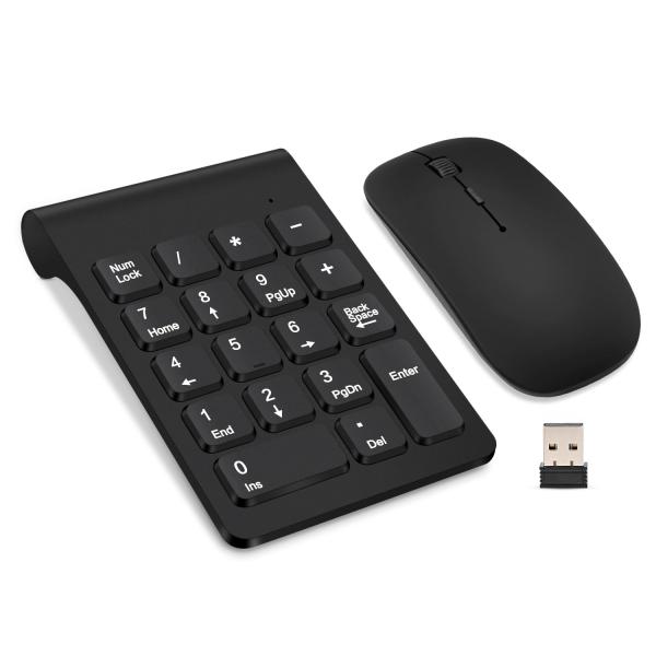 lコントローラー 826010 Wireless Numeric Keypad, TRELC Min...