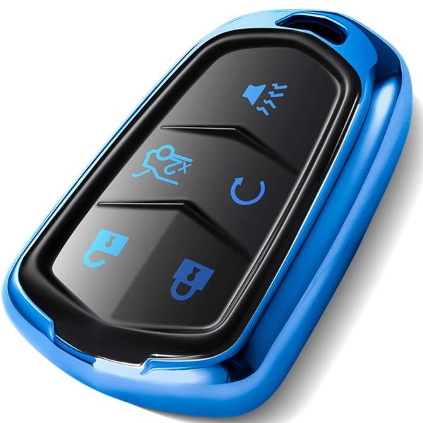 【並行輸入品】Intermerge for Cadillac Key Fob Cover, Prem...