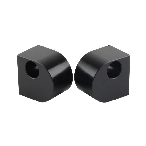 Black Motorcycle Gas Flue Tank Lift Spacers Kit Fo...