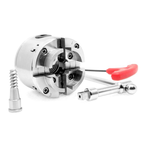 【並行輸入品】WEN LA4275 2.75インチ 4本爪 セルフセンタリング キー付き旋盤チャック...