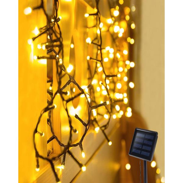 【並行輸入品】OxyLED Solar String Lights Outdoor  72ft 20...