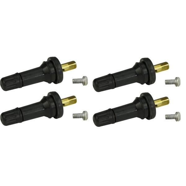【並行輸入品】Muzzys ( VS 65 ゴム製TPMSタイヤバルブスクエアステム4個セット 20...