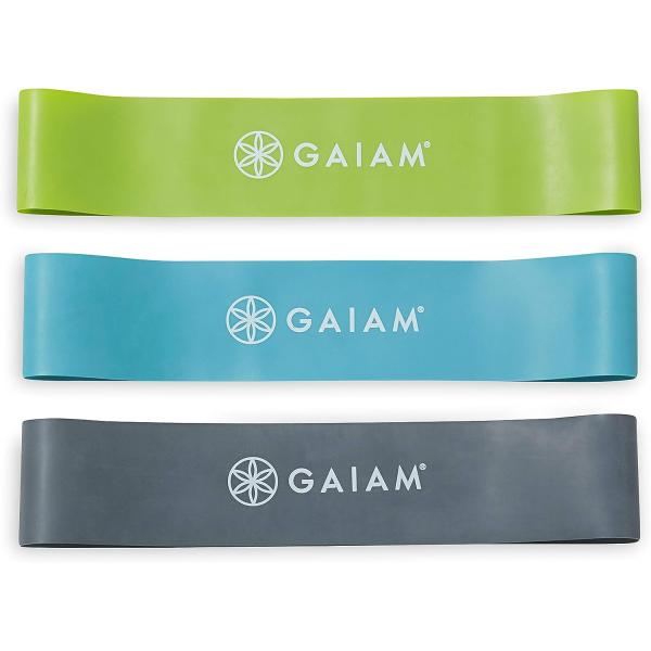 【並行輸入品】Gaiam Restore ミニバンドキット 3個セット 軽量 中 重い 下半身 ルー...