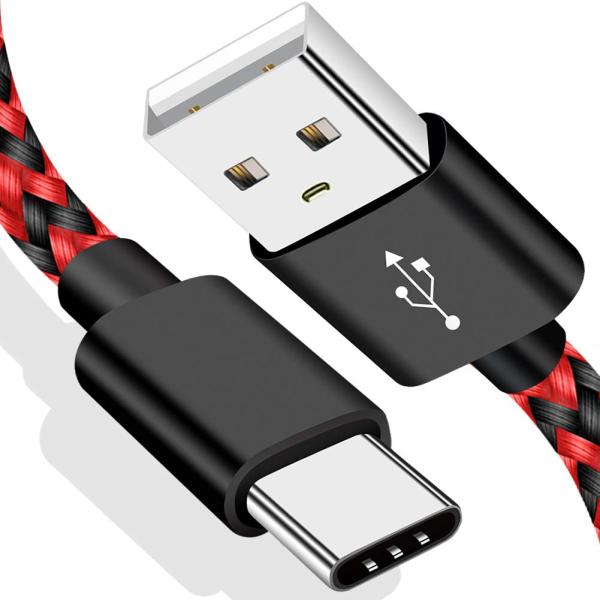USB Cケーブル 3.3ft マルチカラー USB C Charger Cable for Fir...