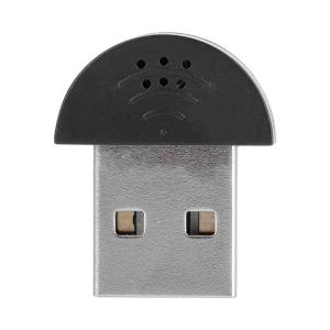 Wendry ポータブル ミニ USB 2.0 マイク USB ミニ スタジオ スピーチ マイク 録音 オーディオ マイク アダプ 並行輸入品｜import-tabaido