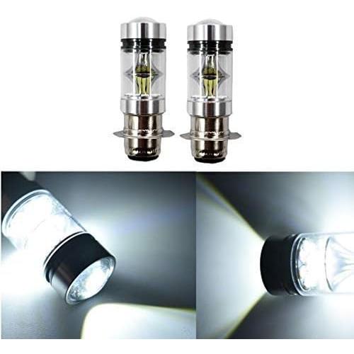 【並行輸入品】H6 スーパーホワイト 6000K LED電球 2個 100W ヘッドライト ホンダ ...