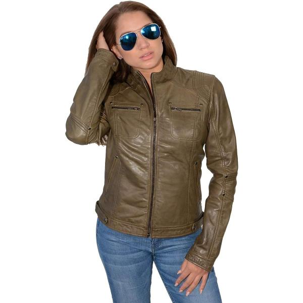 【並行輸入品】Milwaukee Leather SFL2801 Women's 'Racer' O...