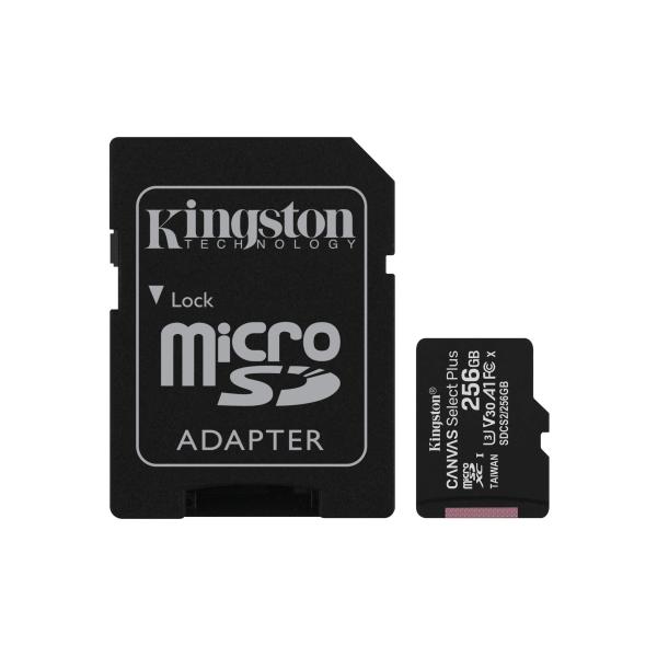 キングストン microSD 256GB 最大100MB/s UHS I V30 A1 Ninten...