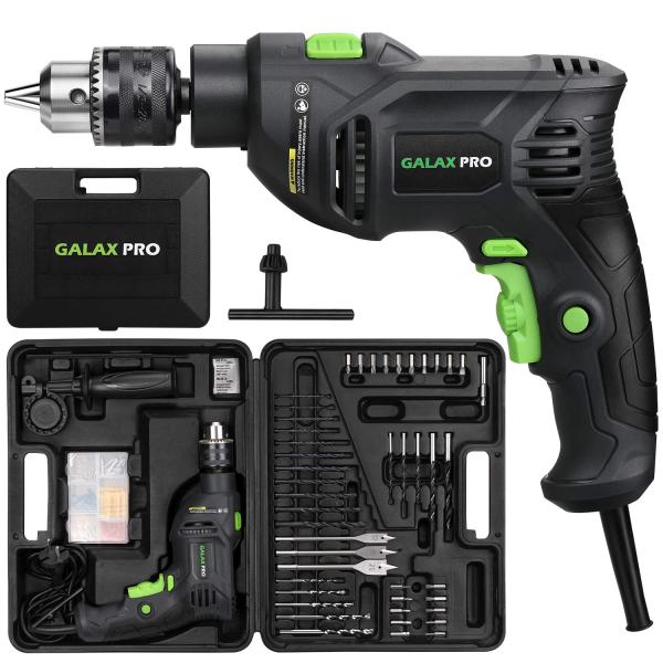 【並行輸入品】GALAX PRO 5Amp 1/2 inch Corded Impact Drill...