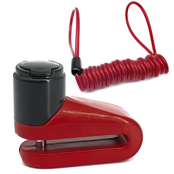 【並行輸入品】RADIKAL RK505R オートバイ盗難防止ロック、ディスクブレーキロックオートバ...