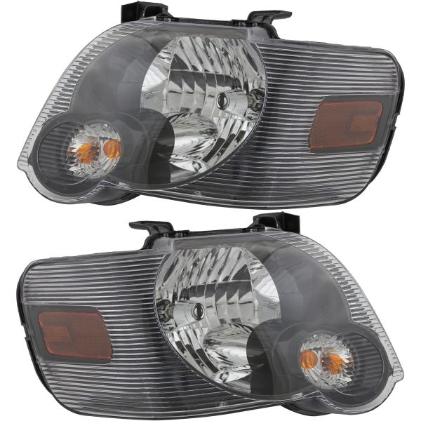 【並行輸入品】Ford Explorer用 | Explorer Sport Trc ヘッドライト ...