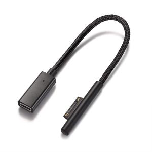 Sisyphy Surface to Type C PD 急速充電ケーブル 0.2m、45w15v以上のPDアダプター必要 両端  並行輸入品