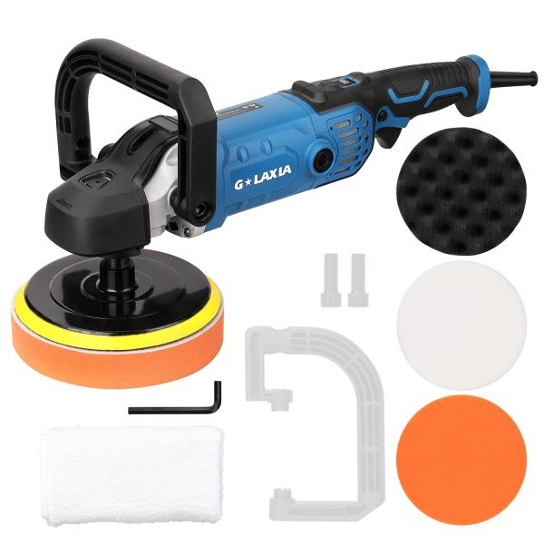 【並行輸入品】G LAXIA 7 inch Polisher, 10.8Amp Buffer Pol...