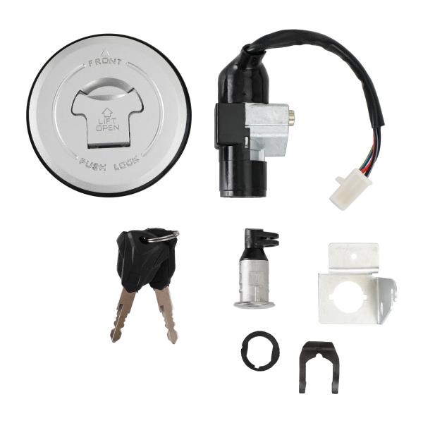【並行輸入品】Topteng Ignition Switch Fuel Gas Cap Key Lo...