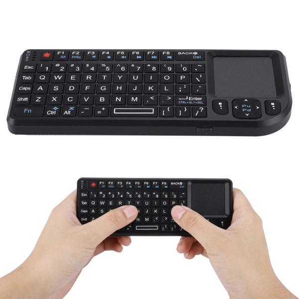 Wendry Mini Wireless Keyboard with Touchpad, 2.4GH...