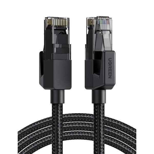 UGREEN LANケーブル CAT6 メッシュギガビットイーサネット ケーブル LANRJ45 1...