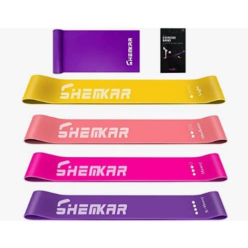 【並行輸入品】Resistance Bands Set of 6 Skin Friendly Min...