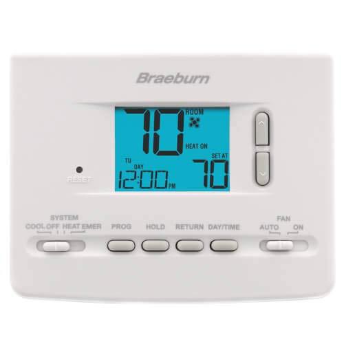 5 2 Day Programmable Thermostat (2 Heat/1 Cool)   ...