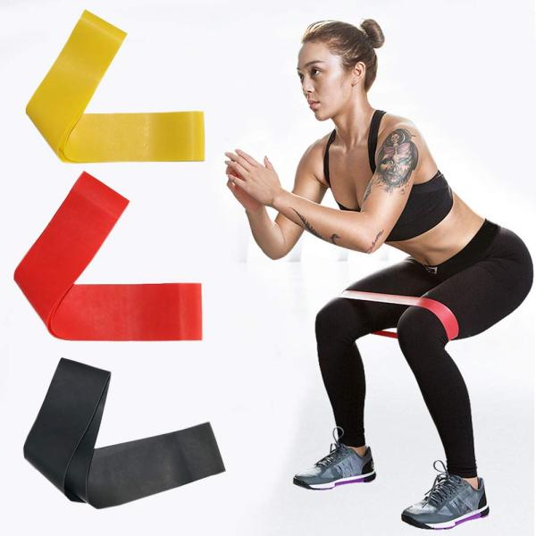 【並行輸入品】フィットネス ワークアウト ヨガ エクササイズ抵抗ループ ストレッチバンド 脚用 ヒッ...