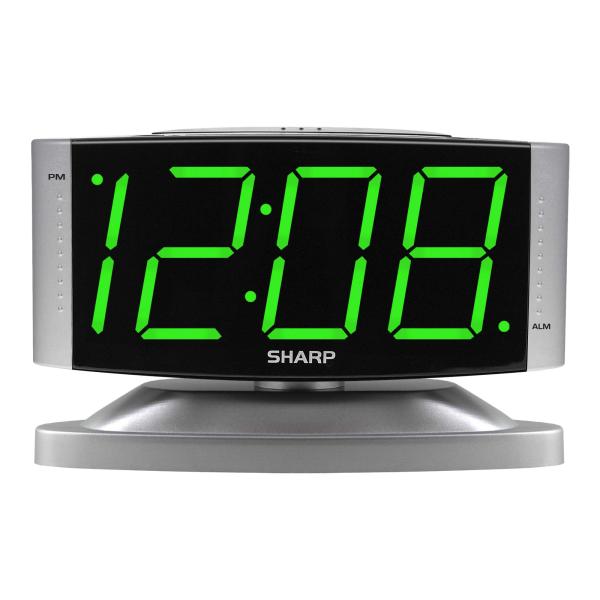 【並行輸入品】SHARP Home LED Digital Alarm Clock   Swivel...