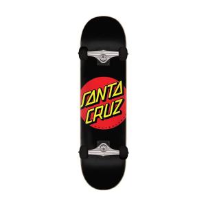 【並行輸入品】Santa Cruz クラシックドットフルSk8コンプリート、ブラック 8インチ x 31.25インチ SANTA CRUZ Cl
