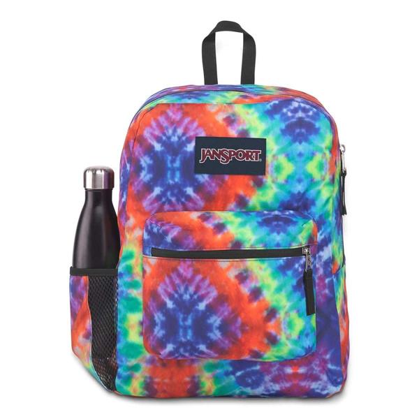 【並行輸入品】JanSport Cross Town Red/Multi Hippie Days O...