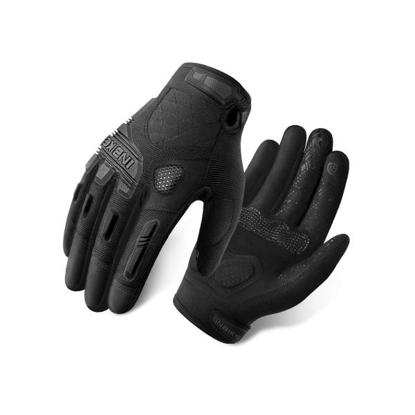 【並行輸入品】INBIKE MTB マウンテンバイクグローブ タッチスクリーン 厚みのあるEVAパッ...