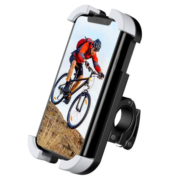 TIMESS バイク用携帯電話マウントホルダー あらゆるスマートフォンに対応 GPS調節可能 揺れ防...