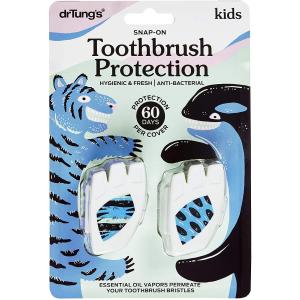 drTung&apos;s Kids’ Snap On Toothbrush Protection, 2 Pr...