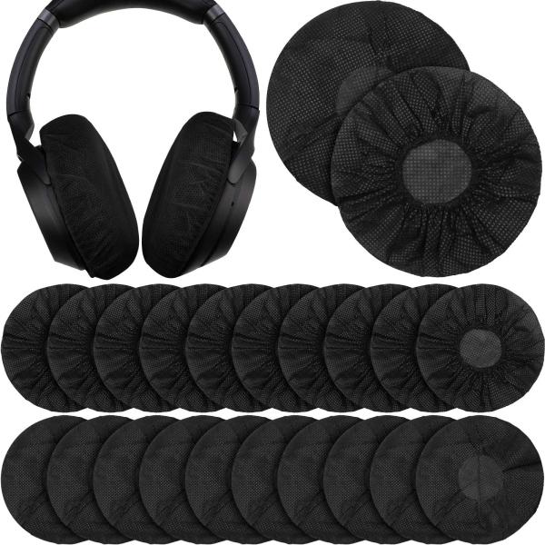 100 Pieces Headphone Ear Covers Disposable Earphon...