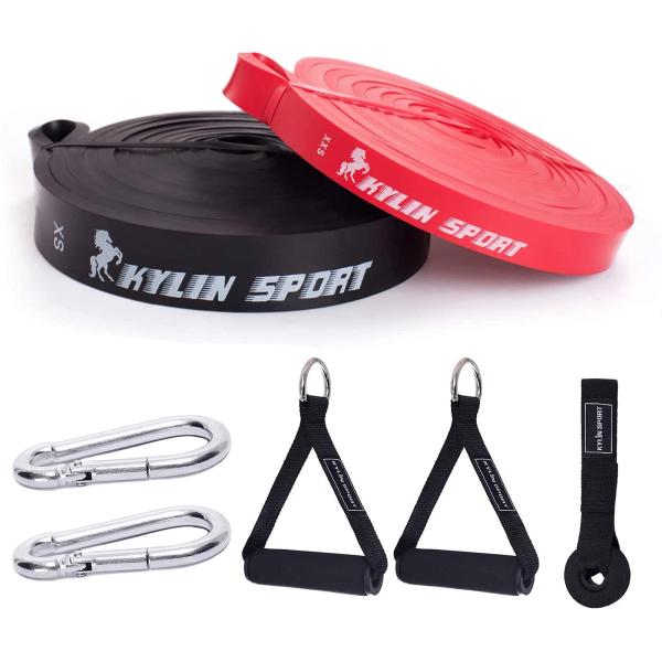 【並行輸入品】KYLIN SPORT Resistance Band Set Assisted Pu...
