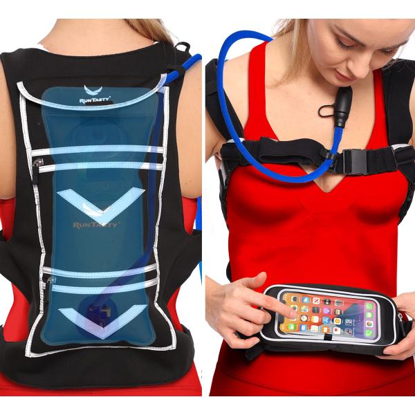 【並行輸入品】Hydratouch 4L ランニングハイドレーションバックパックベスト   50オン...
