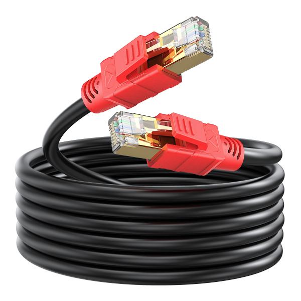 Cat 8 Ethernet Cable 200 FT, Heavy Duty 26AWG Cat8...