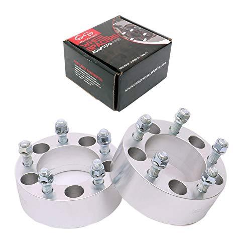 【並行輸入品】HICKS ホイールスペーサー 2インチ(50mm) ボルトパターン 5x4.5から5...