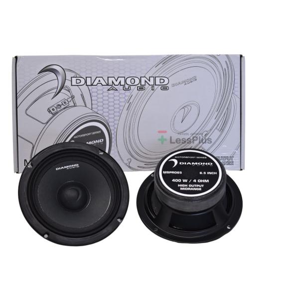 【並行輸入品】DIAMOND AUDIO MSPRO65 6.5インチ 4Ω 200W RMS / ...