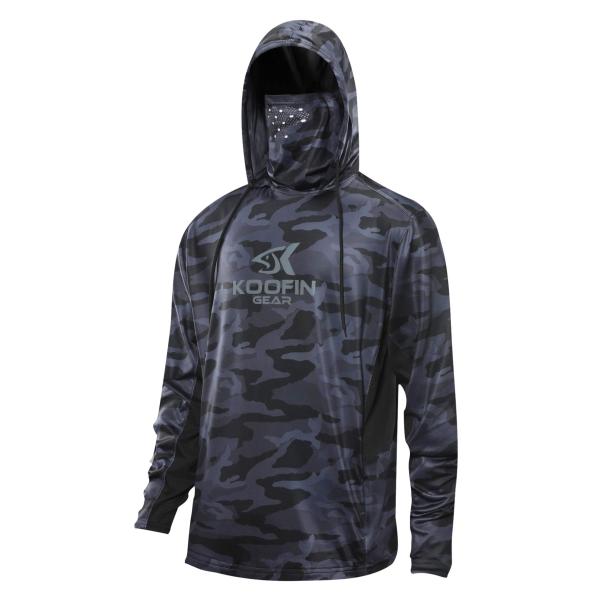 【並行輸入品】KOOFIN GEAR Performance Hooded Fishing Shir...