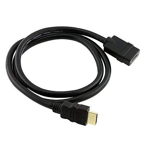 HDMI Port Extender Male to Female Cable Cord Wire ...