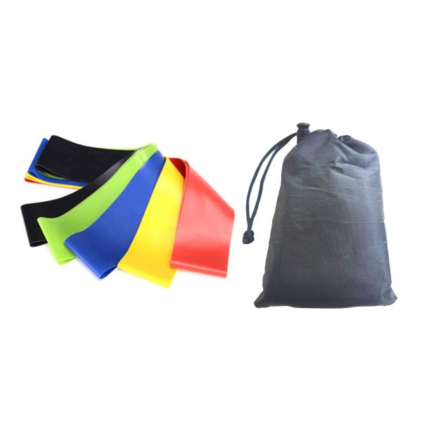 【並行輸入品】shlutesoy 5Pcs Exercise Bands Elastic Resis...