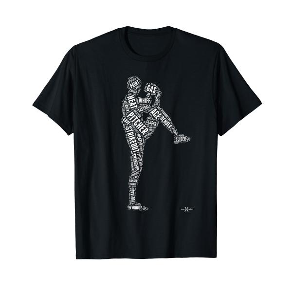 Pitcher on the Mound | Baseball Lifestyle T Shirt ...